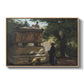 A Catholic Priest in Front of a Sarcophagus, c. 1857 - Floater Framed Canvas Print