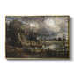 Salisbury Cathedral from the Meadows (Detail), 1831 - Floater Framed Canvas Print