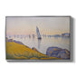 Evening Calm, Concarneau, Opus 220, 1891 - Floater Framed Canvas Print