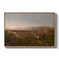View of Florence from San Miniato, 1837 - Floater Framed Canvas Print