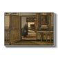 Interior of the Terninck Institution in Antwerp, 1884 - Floater Framed Canvas Print