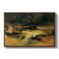 Wildbach (Wild Stream) - Floater Framed Canvas Print