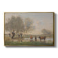 Cows in a Marshy Landscape, c. 1873-1874 - Floater Framed Canvas Print