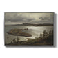 The Fjord at Sandviken (Sandviksfjorden), 1879 - Floater Framed Canvas Print