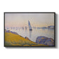 Evening Calm, Concarneau, Opus 220, 1891 - Floater Framed Canvas Print