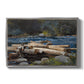 Hudson River, 1892 - Floater Framed Canvas Print