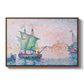 Venice, the Pink Cloud, 1909 - Floater Framed Canvas Print