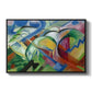 The Sheep, c. 1913-1914 - Floater Framed Canvas Print