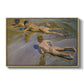 Boys on the Beach, 1910 - Floater Framed Canvas Print