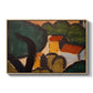 Landscape with Trees and Houses, c. 1905 - Floater Framed Canvas Print