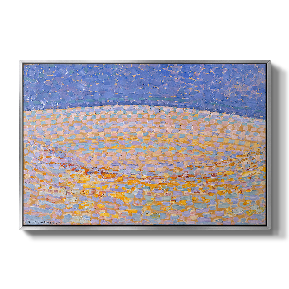 Dune III, 1909 - Floater Framed Canvas Print