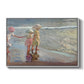 The Three Sisters on the Beach, 1908 - Floater Framed Canvas Print