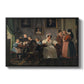 The Waagepetersen Family, 1836 - Floater Framed Canvas Print
