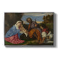 The Holy Family with a Shepherd, c. 1510 - Floater Framed Canvas Print
