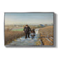 The Old Man and the Child, 1888 - Floater Framed Canvas Print