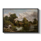 The White Horse, 1819 - Floater Framed Canvas Print