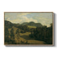 Landscape near Miesenbach, c. 1830 - Floater Framed Canvas Print