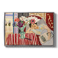 Woman with Anemones (Femme et anémones), c. 1920-1921 - Floater Framed Canvas Print