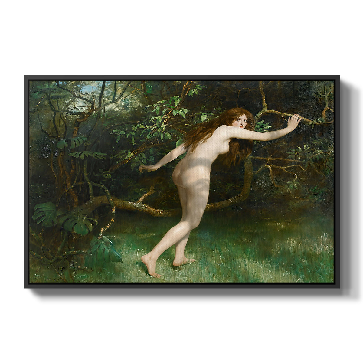 Eve, 1911 - Floater Framed Canvas Print