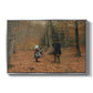 The Woodman and his Children, 1886 - Floater Framed Canvas Print