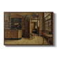 The Old Inn 'Het Loodshuis' in Antwerp, 1877 - Floater Framed Canvas Print