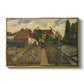Garden of a Florist (The Flower Garden), 1864 - Floater Framed Canvas Print