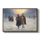 Morning after the Carnival, 1884 - Floater Framed Canvas Print