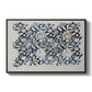 Watercolour for Printed Fabric Design: Wey, c. 1882-1883 - Floater Framed Canvas Print