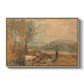 Lulworth Castle, Dorset, c. 1820 - Floater Framed Canvas Print