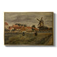 The Potato Harvest, c. 1875 - Floater Framed Canvas Print