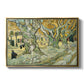 The Large Plane Trees (Road Menders at Saint-Rémy), 1889 - Floater Framed Canvas Print
