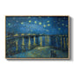 Starry Night Over the Rhône, 1888 - Floater Framed Canvas Print