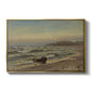 Storm at Rügen, 1882 - Floater Framed Canvas Print