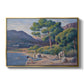 Bathers in Saint-Tropez, c. 1909 - Floater Framed Canvas Print