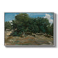 Fontainebleau: Oak Trees at Bas-Bréau, c. 1830-1835 - Floater Framed Canvas Print