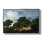 Landscape with Shepherds and Flock of Sheep, c. 1763-1765 - Floater Framed Canvas Print