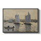Two Schooners, Gloucester, c. 1880 - Floater Framed Canvas Print