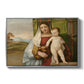 The Gypsy Madonna (La Zingarella), c. 1510-1511 - Floater Framed Canvas Print