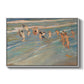 Children Playing on the Beach in Valencia, c. 1908 - Floater Framed Canvas Print