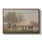 Cows in a Marshy Landscape, c. 1873-1874 - Floater Framed Canvas Print