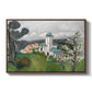 The Blue Villa (La Villa Bleue), c. 1918 - Floater Framed Canvas Print