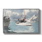 Fishing Boats, Key West, 1903 - Floater Framed Canvas Print