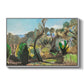 Landscape near Nice, c. 1918 - Floater Framed Canvas Print