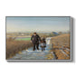 The Old Man and the Child, 1888 - Floater Framed Canvas Print