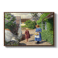 Summer Day in Jyllinge, 1922 - Floater Framed Canvas Print