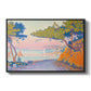 Golfe Juan, 1896 - Floater Framed Canvas Print