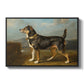 A Terrier in a Landscape, c. 1811 - Floater Framed Canvas Print