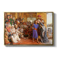 The Finding of the Saviour in the Temple, 1854-1860 - Floater Framed Canvas Print