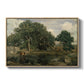 Forest of Fontainebleau, 1846 - Floater Framed Canvas Print