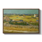 The Harvest, 1888 - Floater Framed Canvas Print